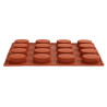 Μούχλα 16 Οβάλ σε Σιλικόνη Formaflex - GN 1/3 - Pavoni