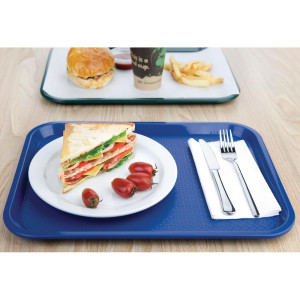 Self-Service Tray 305 X 415mm Blue - Olympia KRISTALLON - Fourniresto