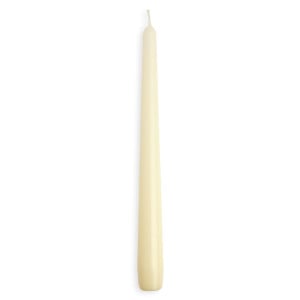 Tapered candles 254mm ivory - FourniResto - Fourniresto