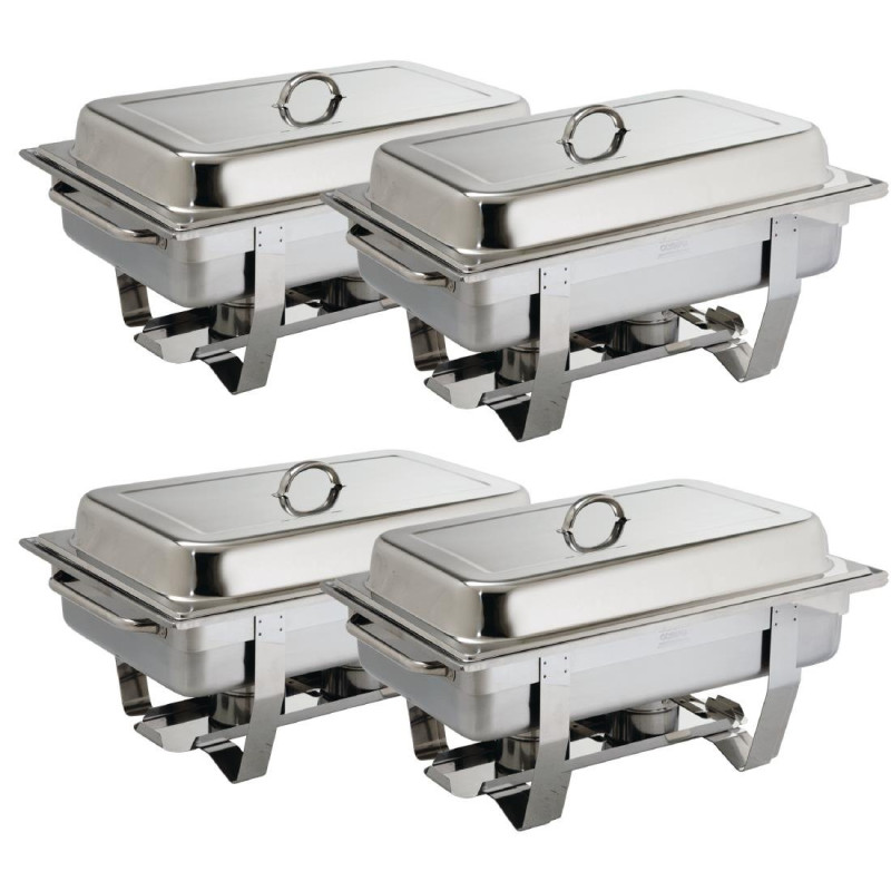 - Σετ 4 Chafing Dish Milan Gn 1/1 - Olympia