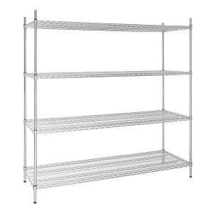 Ράφι Κιτ 4 Επίπεδα - Μ 1830 x Β 610mm - Vogue