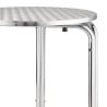 Round stackable bistro table 600mm - Bolero - Fourniresto