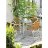 Table bistro ronde empilable 600mm - Bolero - Fourniresto