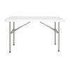 Table rectangulaire pliante - 1220mm - Bolero - Fourniresto