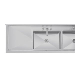 Stainless Steel Sink - L 2400 x D 600 mm - Vogue