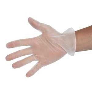 Gants en Vinyle Non Poudrés -  Taille M - Vogue