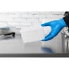 Non-Powdered Blue Nitrile Gloves M - Pack of 100 - FourniResto