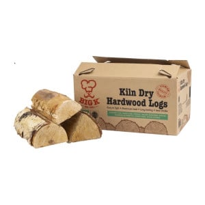 Bûches de Bois Dur et Sec FSC - 8 Kg