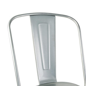 Bistro Steel Chairs - Set of 4 - Bolero