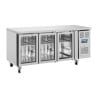 Refrigerated Display Counter with 3 Glass Doors - 358 L - Polar