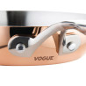 Poêle Triple Paroi Cuivre Induction - Ø 200 mm - Vogue
