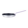 Aluminium Non-Stick Frying Pan Ø 240mm, Purple Handle Hygiplas - Teflon Platinum Plus Coating