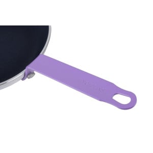 Aluminium Non-Stick Frying Pan Ø 240mm, Purple Handle Hygiplas - Teflon Platinum Plus Coating