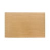 Plateau de Table Frêne Naturel 700 x 1100 mm Bolero pour Cuisine Professionnelle