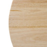 Round Natural Wood Table Top 600 mm Bolero DY738 - Essential Professional Kitchen