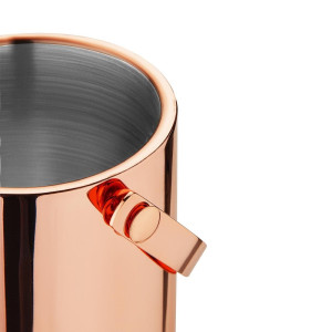 Double Wall Copper 1 L Olympia Ice Bucket: Optimal Conservation