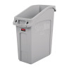 Δοχείο Slim Jim Rubbermaid 49L Γκρι - Πρακτικό και ανθεκτικό