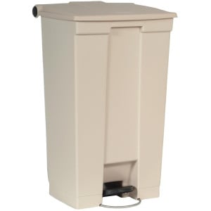 Μπεζ Κάδος με Πεντάλ 87L Rubbermaid Step-On: Ανθεκτικότητα και Υγιεινή