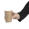 Double Wall Compostable Hot Drinks Cups 455 ml - Pack of 500 by Vegware