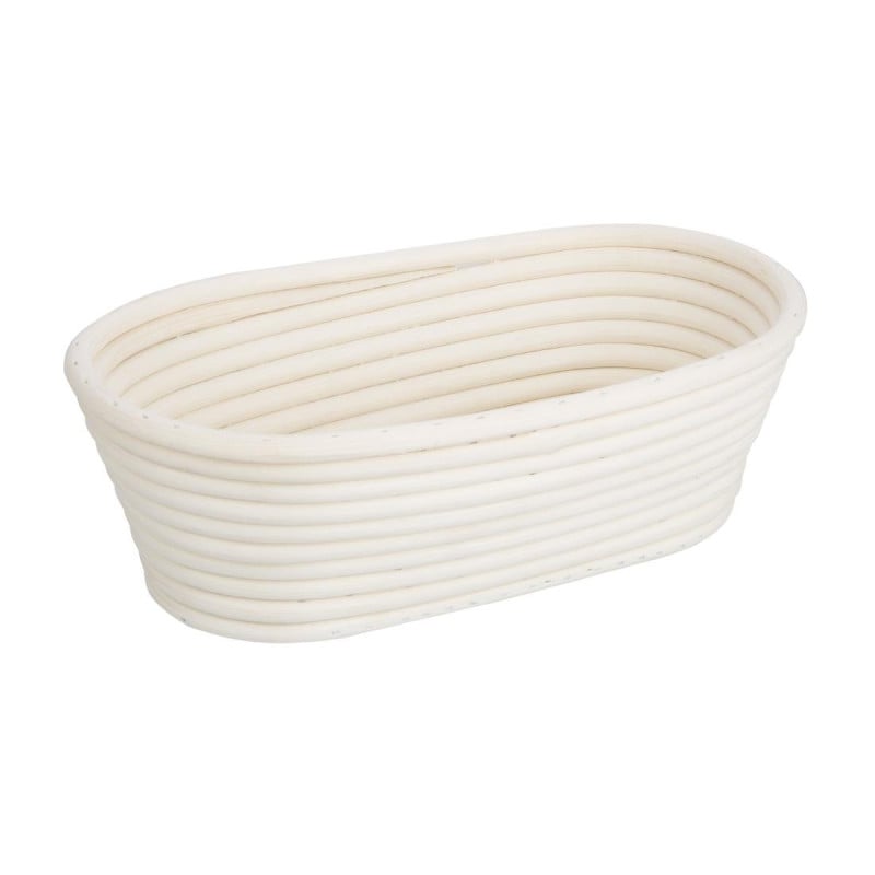 Panier de Fermentation Ovale Rotin 250x150x80 mm Vogue: Pâtisserie parfaite & fermentation homogène