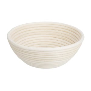 Panier de Fermentation Rond Rotin 220 x 80 mm de Cuisine Professionnelle Vogue