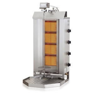 Grill Kebab αερίου - 4 Ζώνες Θέρμανσης - CombiSteel