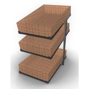 Καλάθι ψωμιού 3 ραφιών GN 1/1 - Π 335 x Β 620 χιλ. - CombiSteel