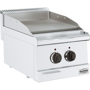 Γκριλιέρα ηλεκτρική με ραβδώσεις CombiSteel 3600W