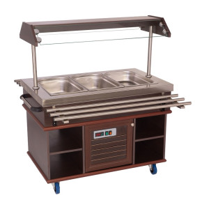 Μπουφές Ζεστός - 3 GN 1/1 - CombiSteel