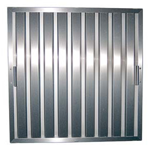 Filtre de Lamelle pour Hotte Aspirante - 82 x 356 mm - CombiSteel