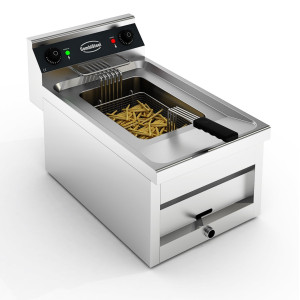Ηλεκτρική Φριτέζα Επιτραπέζια - 12 L - 9000 W - CombiSteel