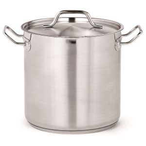 Ανοξείδωτη κατσαρόλα με καπάκι - Ø 20 - 6,3 L - CombiSteel