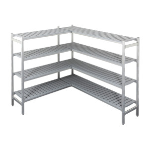 Angular Shelving for Cold Room 1800 x 1800 x 2200 mm - L 1535 x D 450 mm - CombiSteel