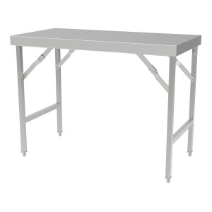 Table Inox Pliante - L 1500 x P 700 mm - CombiSteel