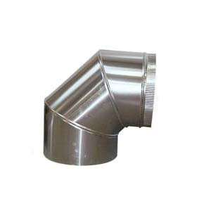 Courbe en Rond 90° Ø 250 pour Hotte - CombiSteel