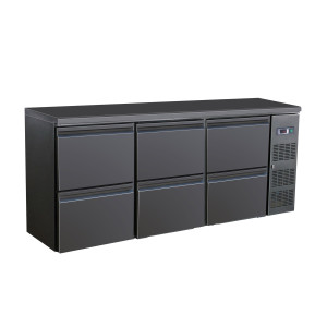 Ψυγείο Πίσω Μπαρ με 6 Συρτάρια - 537 L - CombiSteel