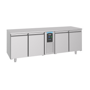 Θετική Ψυγμένη Τραπέζι GN 1/1 με 4 Πόρτες - CombiSteel