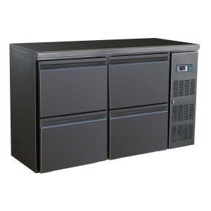 Arrière-Bar Réfrigéré à 4 Portes - 350 L - CombiSteel