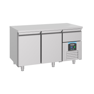 Positive Refrigerated Table GN 1/1 with 2 Doors - 281 L - CombiSteel