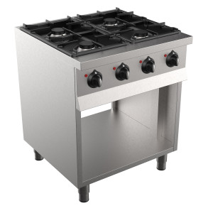 Fourneau Professionnel 700 - 4 Καυστήρες - CombiSteel
