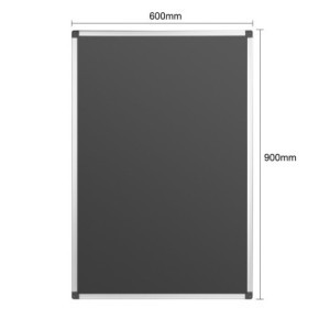 Μαγνητικός Πίνακας Μαυροπίνακας - 600 x 900 mm - Ολυμπία