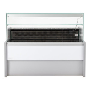 Tibet Gray Refrigerated Service Counter - 1500 mm - Zoin