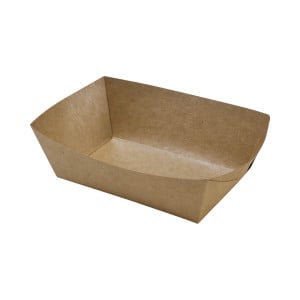 Σκάφη για Πατάτες τηγανιτές από Kraft - Μ 120 x Π 80 mm - Πακέτο των 250 - FourniResto