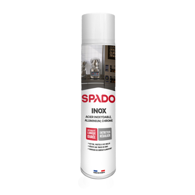 Stainless Steel, Aluminum and Chrome Cleaning Spray - 750 ml - SPADO Stainless Steel, Aluminum and Chrome Cleaning Spray - 750 ml - SPADO