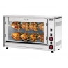 Electric rotisserie for 16 chickens for professional catering