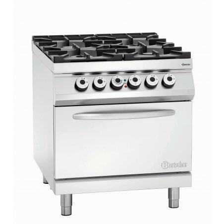 Four-burner range series 900 - Electric oven GN 2/1 from the brand Bartscher