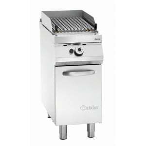 Grill με πέτρες λάβας αερίου - Πλάτος 400 από τη μάρκα Bartscher