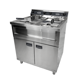 Φριτέζα σε Ηλεκτρικό Κορμό - 2 x 12 L - CombiSteel