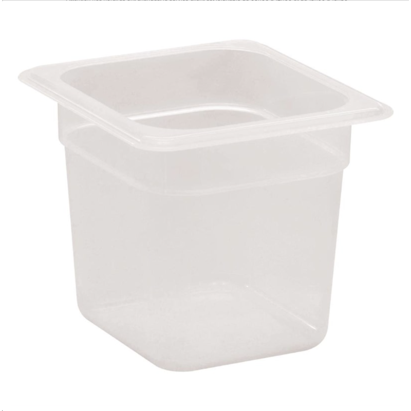 Bac Polypropylène Gn 1/6 H 150Mm - Cambro Bac Polypropylène Gn 1/6 H 150Mm - Cambro