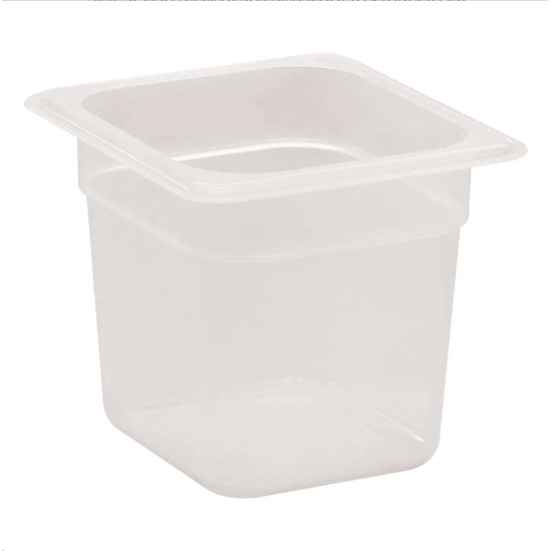 Polypropylene Bin Gn 1/6 H 150Mm - Cambro Polypropylene Bin Gn 1/6 H 150Mm - Cambro